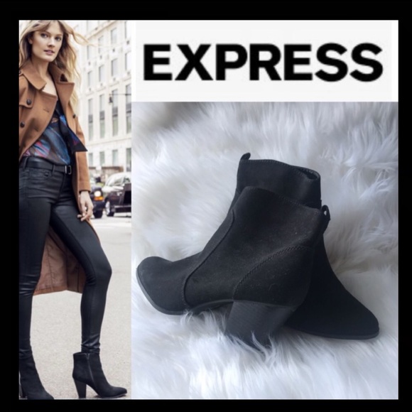⭐️⭐️2XHP⭐️⭐️NWOT Stacked Suede Bootie - Picture 7 of 7